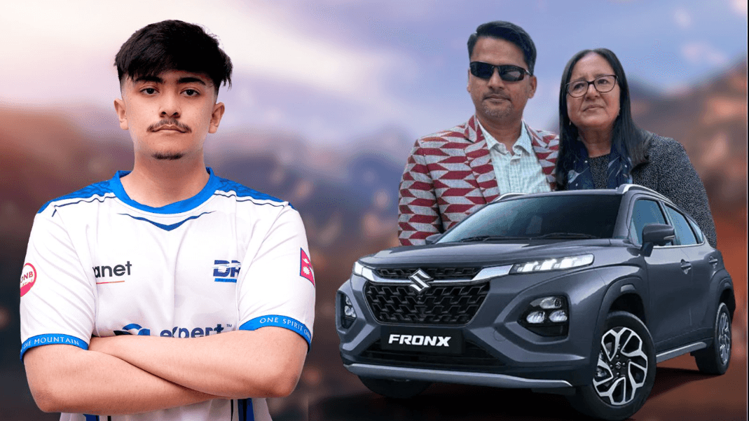 किलर वाईटीले पब्जी खेलेर कमाएको पैसाले किनिदिएको कार