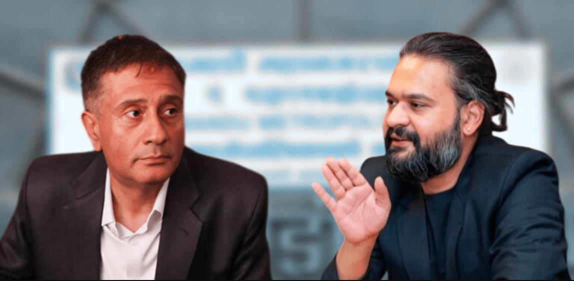 बालेन शाह र सरोज गुरागाईं काठमाडौँ बजेट बैठकमा