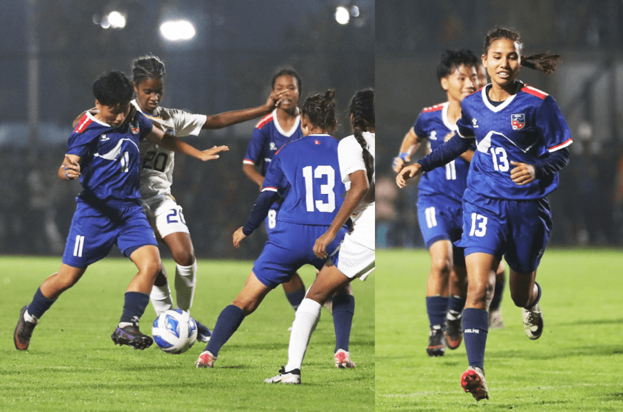 नेपाल ७-० श्रीलंका: साफ यू-२० महिला च्याम्पियनसिपमा धमाकेदार जित