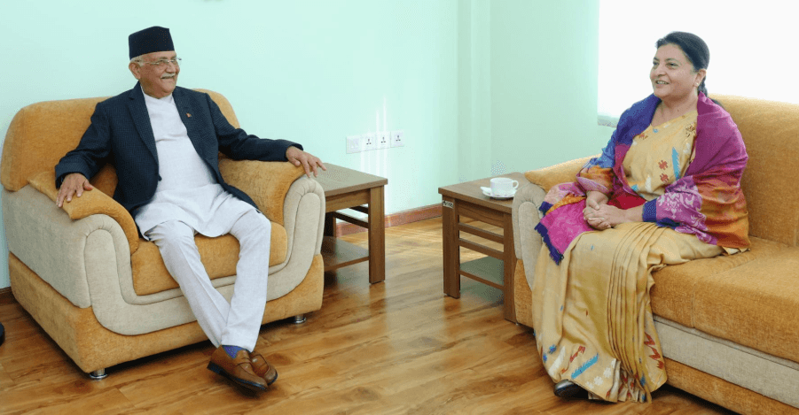 विद्यादेवी फर्कन नदिने निर्णय : एमालेको फैसला