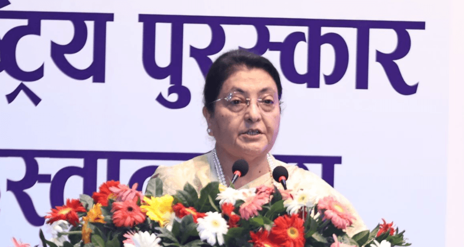 विद्या भण्डारी एमाले निष्कासन निर्णयविरुद्ध चेतावनी