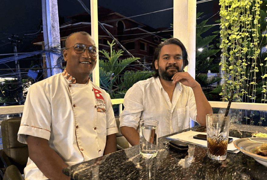 जनकपुरे माछाको स्वाद लिन मेयर बालेन जनकपुर फिस हाउसमा