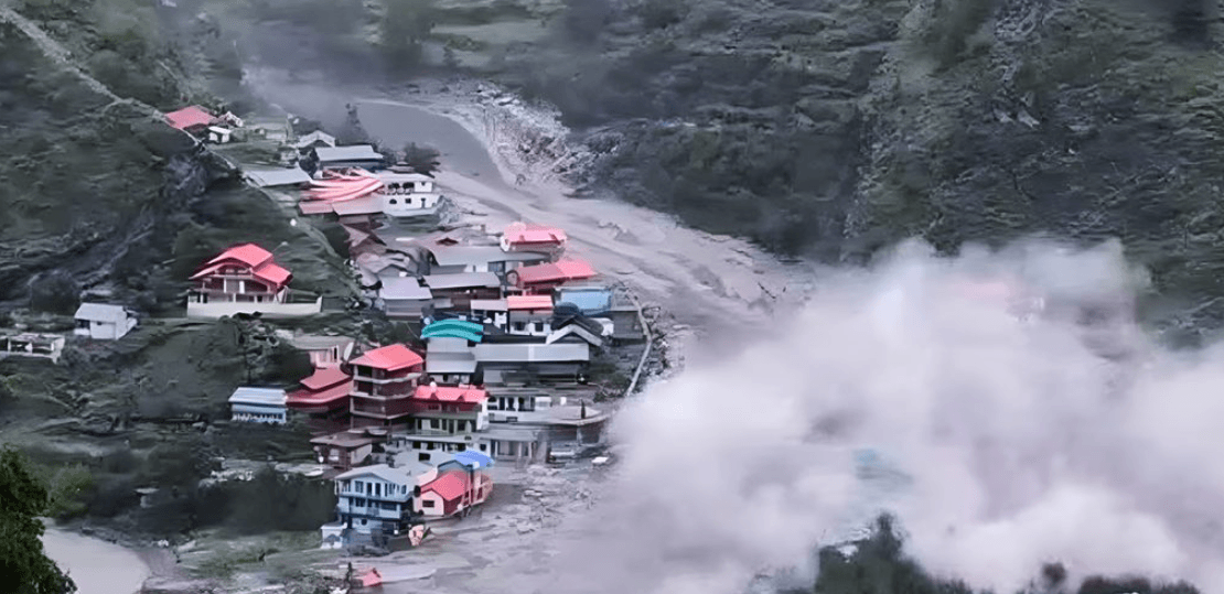 उत्तरकाशी बाढी र पहिरो: ५ जनाको मृत्यु, ६० बेपत्ता