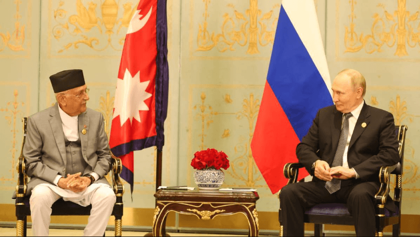 प्रधानमन्त्री ओली पुटिन भेटवार्ता: नेपाल–रुस सम्बन्धको नयाँ अध्याय