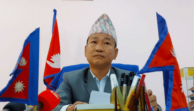 धरान मेयर साम्पाङले निर्वाचन आयोगमा ‘राष्ट्रिय संस्कृति पार्टी’ दर्ता गर्न निवेदन