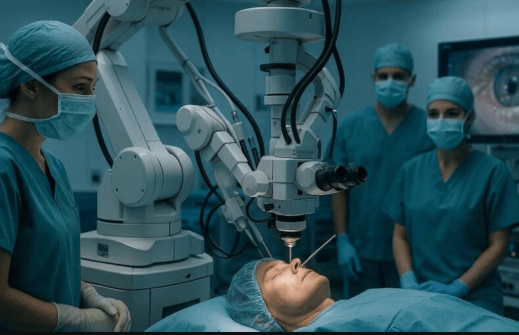 २०२५ का रोबोटिक सर्जरी: AI र ५जीले बिरामीको निको समय घटायो